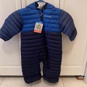 Columbia Blue Reversible Omni-Shield Snowsuit